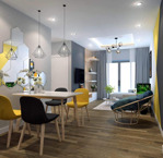 cho thuê lexington, q2, 49m2, 1pn, giá 12tr, full tiện ích, giao thông thuận lợi