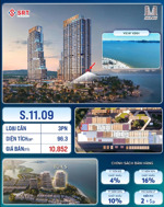 bán căn hộ aria bay tower siêu víp tại hạ long 96,3m2, 3pn, 2wc, chiết khấu 16%