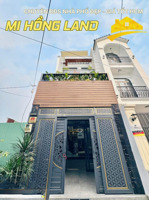 nhà phố full nt hẻm xe hơi, huỳnh tấn phát nhà bè, 4 tầng, 6tỷ860 tl