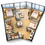 cora tower 2pn + thanh toán sớm chỉ 3,609 tỷ không chênh mua từ chủ đầu tư