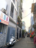 bán nhà quận 3 sát mặt tiền khuvip hoàng sa gần coopmart nhiêu lộc 36m2 xây mới 4 tầng - 6.2 tỷ