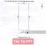 ( em tấn tài fpt) chính chủ gửi bán lô biệt thự hàng hiếm fpt v1 mặt tiền khủng lên đến 9m giá tốt
