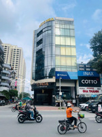 bán gấp tòa nhà 2mt đường lý thái tổ quận 10 dt 5.5m x22m hậu 6,5m nhà hầm 7 tầng giá 50 tỷ tl