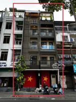 siêu phẩm! chủ cần bán toà nhà mặt tiền đường trần quang khải p. tân định quận 1. dt: 6,8x17m 75tỷ