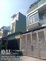 nhà ở ngay-68.3m2 -hẻm xe con tránh-3 tầng.đường lò lu -trường thạnh.