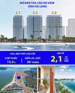 chỉ 2 tỷ sở hữu căn hộ trung tâm du lịch hạ long