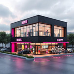 cho thuê lô góc 2 tầng hoàng thị loan dtsd 1000m2, liên chiểu