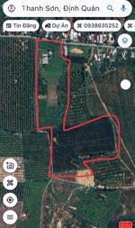 Bán đất góc 2 MT ĐT 761, Thanh Sơn, Định Quán; 46.048m2, giá 28,5 tỷ.