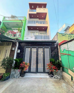 bán nhà hậu giang, phường 12, gần cư xá phú lâm a, 64m2, 4pn, 4 tầng, hẻm xe hơi thẳng tấp,