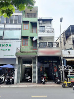 cho thuê nhà nguyên căn mặt tiền đường bà hạt quận 10. ngang 3,1m, dài 13,5m. 4 tầng