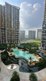 bán căn hộ 2pn 78m2 cao cấp, đầy đủ nội thất. tầng thấp view hồ bơi nội khu. giá 5ty420 btp