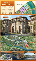 căn btsl thương mại mặt đường lớn vị trí hiếm tại alluvia city