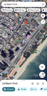 bán lô đất đường lê mạnh trinh , sát biển mỹ khê 200m . diện tích 103m2 ,view biển giá 17 tỷ
