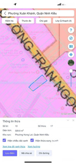 bán nhà mặt phố trần ngọc quế, xuân khánh, ninh kiều, cần thơ, giá cực chất 32,9 tỷ, 329m2