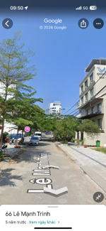 cho thuê biệt thự 2 tầng mặt tiền đường lê mạnh trinh, sát biển phạm văn đồng, sơn trà, đà nẵng