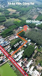 đất sổ riêng thổ cơ xã đồi 61 thuộc xã an viễn trảng bom đồng nai.liền kề kcn bầu xéo và giang điền