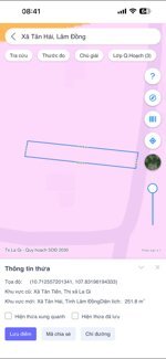 bán gấp đất thổ cư 6x42 hẻm Lý THái Tổ, Tân Tiến, LaGi. cách biển 700m, giá 660 triệu