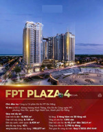 chính thức ra mắt căn hộ chung cư fpt plaza 4 - từ cđt fpt trong tháng này
