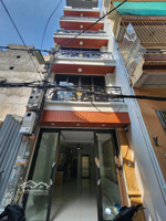 nhà mới 52m x 7 tầng thang máy -40 m ra phố ( sát cv võ thị sáu ) trước măt nhà rộng thoáng hbt-hn