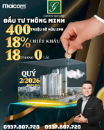 CĂN HỘ TRUNG TÂM HỒ CHÍ MINH - QUÝ 2/2026 NHẬN NHÀ - CHỈ VỚI 400 TRIỆU SỠ HỮU ĐƯỢC - CHIẾT KHẤU LÊN TỚI 400 TRIỆU!