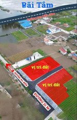 đất nền hải hoà, thịnh long, giá 1tỷ28 diện tích 83m2 đối diện bãi tắm chính khu du lịch