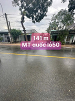 đất thổ cư mặt tiền quốc lộ 50 thị trấn cần giuộc