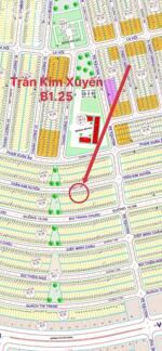 Bán đất đường Trần Kim Xuyến - Block B1.25 -Hòa xuân
