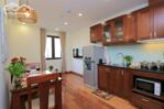Cho thuê căn hộ 1PN, rộng 45m2 tại Đào Tấn, Ba Đình, đầy đủ nội thất hiện đại