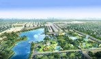 bán lô đất 125m2 mặt tiền đại lộ long an thuộc kdt trí thức - sinh thái e.city - giá 2 tỷ 6 , shr !