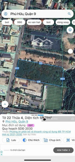 giảm sốc 170 tỷ! đất lớn mt nguyễn duy trinh q9 47x120m cn 6000m2 thổ cư 4770m2 - bán 380 tỷ