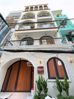 bán toà nhà khách sạn 595/33/14-16 cách mạng tháng tám, p.15, q 10. 5 tầng, dt: 6x8m, giá: 19,9 tỷ
