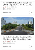 chính chủ bán đất dự án anthiên lý, 144 dương đình hội, q9, tp hcm. 8,5tỷ. dt 5x20=100m2 