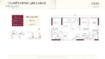 bán căn 106m2 căn có thiết kế đẹp nhất dự án lumi hà nội 3pn + 1 & 2wc. hotline 