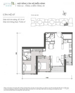 chính chủ cho thuê cc vinhomes gardenia, 18 triệu vnd, 79,1 m2, 2pn, 2wc, nội thất đầy đủ