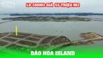 Bán nhanh ô đất biệt thự hướng Nam Đảo Hoa dãy L8 300m2 gần biển, giá 55 triệu/m2