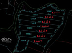 mình đứng tên trên sổ cần bán 5 lô sổ riêng mặt tiền đường nhựa, suối ôm giá chỉ 620 triệu/1000m²