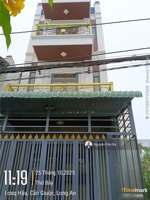 bán nhà mới long hậu 3 tầng 4,1*12m, 2,6 tỷ, hẻm xe hơi,gần lê văn lương shr, không ngập nước
