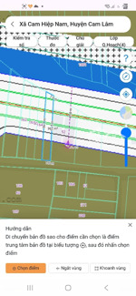 bán đất 2 mặt tiền đường 47m và hiện trạng 7m tại cam hiệp nam, cam lâm