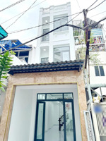 nhà mới 2 lầu 4pn sát mt hẻm xe tải đường âu dương lân quận 8