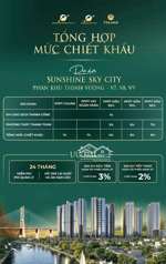 sunshine sky city quận 7 mở booking 50 triệu giá gốc chỉ từ 75tr/m | giữ suất đẹp giai đoạn đầu