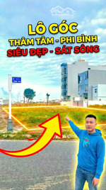 lô góc gần sông, cách minh mạng chỉ 200m vị trí rất đẹp để giữ lâu dài