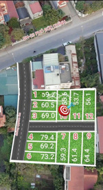 đất thổ cư 100%, cách đường phó đức chính 100m, cách chợ long hưng và vinhomes ocean park 2 chỉ 2km