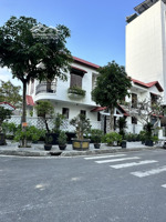 bán đất tặng nhà 2 tầng 184.4m2 full nội thất-góc hai mặt tiền đường 7m5,phố tây an thượng, đà nẵng