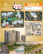 2pn2wc 67m2 - giá bán full 4,1tỷ - giá tốt phân khu the beverly solari - 5p đi tới vincom mega mall