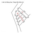 chính chủ cần bán 73m2 đất thổ cư thôn tráng việt xã mê linh