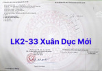 chur gửi bán lô lk2 - 33 95m2 dãn dân xd mới hướng nam mát mẻ, giá 4 tỷ 100