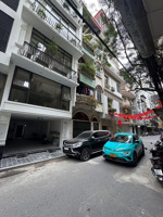 9 tầng phân lô nguyên hồng - huỳnh thúc kháng - thông sàn - sổ hoa hậu - vỉa hè ô tô tránh