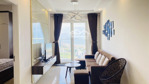 cho thuê căn hộ melody vũng tàu 2pn2wc, tầng cao view biển, full nội thất( apartment for rent ).