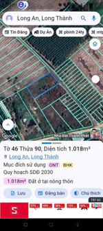 1018m2 có 400m2 thổ cư ngay trước cổng sân bay long thành cần bán