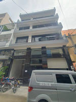 cho thuê nguyên tòa đường đồng nai, phường 2, ngay sân bay. dt: 11x25m. hầm, trệt, 4 lầu. sàn suốt